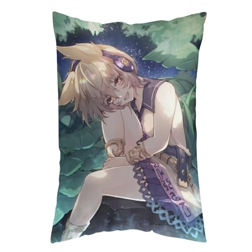 枕カバー 東方シリーズ 豊聡耳神子 ピローケース 76cm*50cm まくらカバー 寝具カバー ファスナー式 抱き枕 クッション 吸汗速乾 静電気対策強化 ソファクッションカバー 快適 肌に優しい 軽量 柔らかい ホテル品質 四節通用 家庭用 アニメ キャ