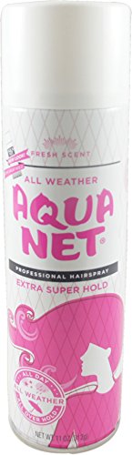 Aqua Net, All Weather, Extra Super Hold Hairspray 11 Ounces (Pack of 4).