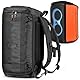 Reise-Tragetasche, Aufbewahrungstasche, kompatibel mit JBL PARTYBOX 120 Lautsprecher und Zubehör, tragbare Lautsprecher-Tragetasche, Staubschutzhülle, Rucksack, Schwarz