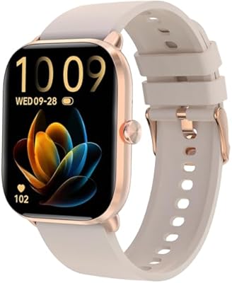 BRIBEJAT Smart Watch for Women Men(Answer/Make Call), HD 1.95” Zinc Alloy Case Smartwatch, Waterproof Fitness Tracker Pedometer, SpO2/Heart Rate/Sleep Monitor, Compatible with iP…