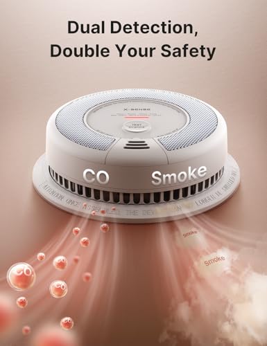 Image of X-Sense 1-Pack Interconnected Smoke and CO Detector, SC06-W