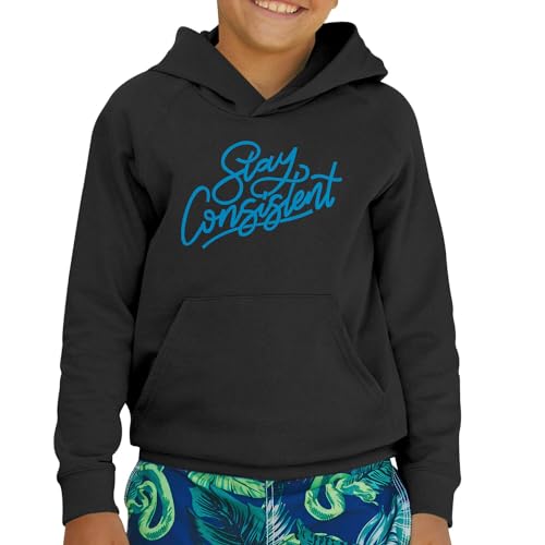 Sweat enfant Stay Consistent bien-être et message motivation - 2