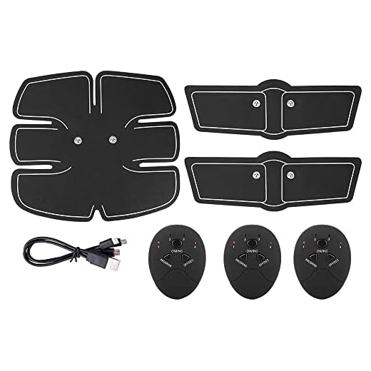 Tonificador Abdominal Estimulador Elétrico Braços e Pernas