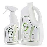 Zero Odor - Pet Odor Eliminator Bundle- Eliminate Air & Surface Odors – Patented Molecular Technology Best for Carpet, Furniture, Pet Beds - Smell Great Again, 16oz & 64oz Refill