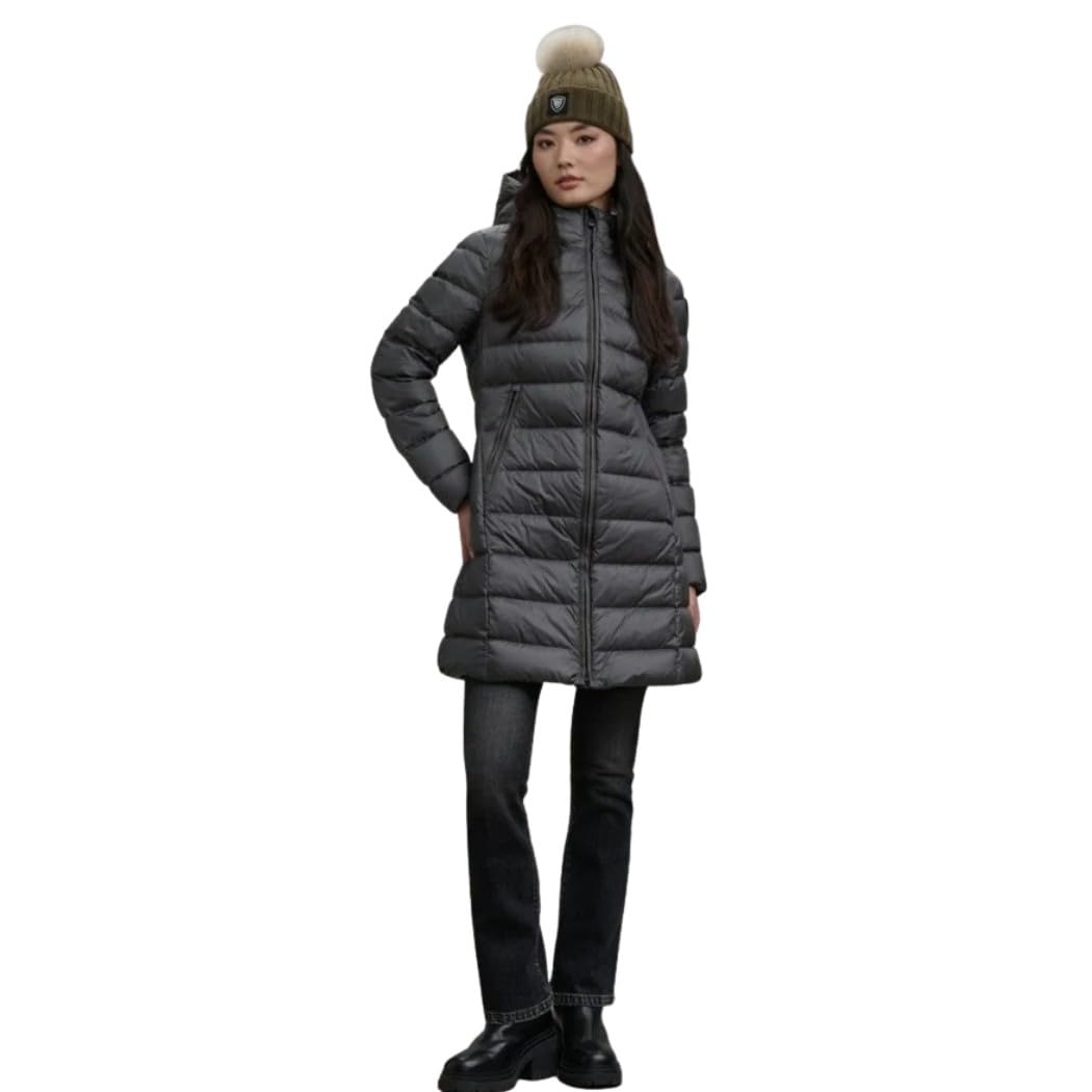 Blauer Giubbino lungo Impermeabile, Piumino lungo da donna modello AGNES 25WBLDK03102