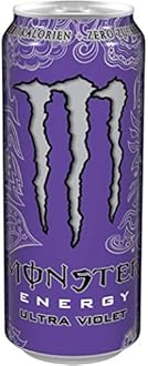 Monster Energy Original Chef Need Energy Ultra Violet Zero Sugar Drink(Pack Of 12Cans X 500Ml Each)