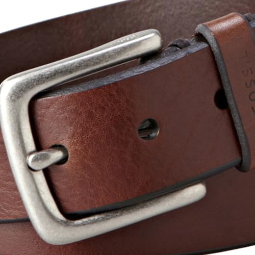 Fossil Men's Joe Belt, Brown, 34, bruin, 34 - Afbeelding 4