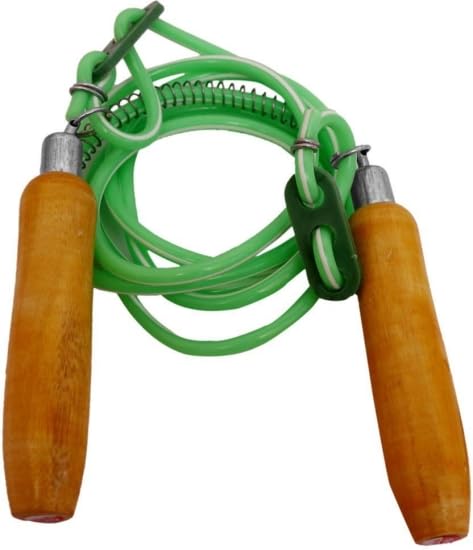 Multicolour Fish Style Wooden Skipping Rope For Men And Women-image-4