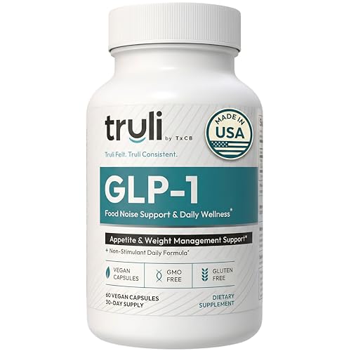 TxCB GLP-1 Supplement for Women & Men GLP1 Daily Wellness Appetite & Weight Management Support Non-Stimulant Capsules 60 Count