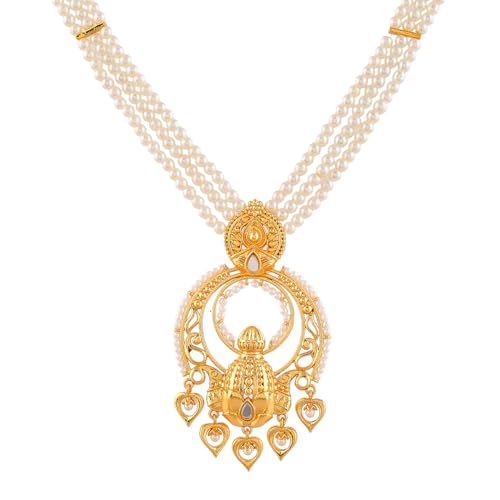 Aradhana Prabhisha Long Necklace Set, Elegant Design