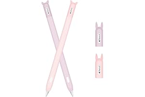 Compact, Stylish Protection for Your Apple Pencil 2: 2 Pack Case Sleeve with Holder