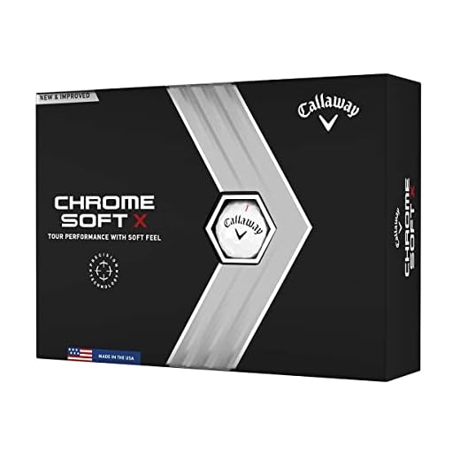 Callaway Chrome Soft X Golf Balls, Unisex-Adult, Blanco, M/L