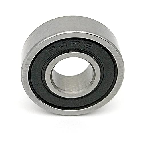 Rodamientos de bolas R4-2RS 1/4x5/8x0.196 pulgadas de acero resistente 4