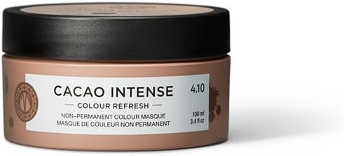 Maria Nila Color Refresh, Cacao Intense 100 ml, Brown Hair Mask, Semi-Permanent Pigments, 100% Vegan & Sulfate/Paraben free