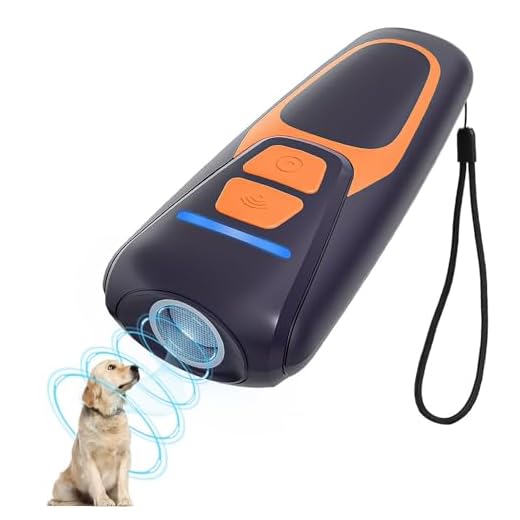 Honey Paws Anti-Bell-Gerät für Hunde, Ultraschall-Abschreckungsgerät gegen Hundebellen, Hunderindenstopper für Hunde, 15 m Reichweite, Wiederaufladbar Ultraschall-Bellstopper drinnen draußen