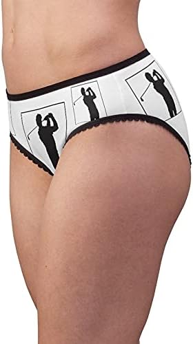 Golf Panties, Golf Underwear, Briefs, Cotton Briefs, Funny Underwear, Panties For Women