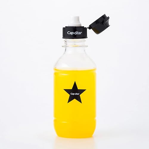 ���ڂ�Ȃ��g�їp�h�����N�e�� Cap��Star �n�b�s�[�{�g���b�J���t���L���b�v�t�� �g�їp�v���X�`�b�N�{�g�� 150ml ���̎U���E�}�i�[���E�O�o�p�E�A�E�g�h�A�ɍœK (�z���C�g) �y�b�g�{�g���L���b�v �y�b�g�{�g�� �L���b�v