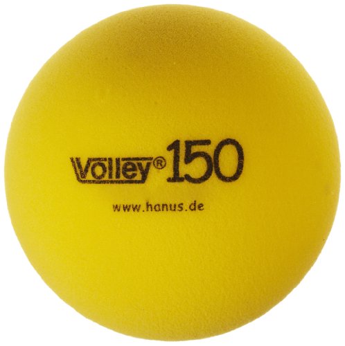 Volley Foam 65kg Uncoated Ball, Yellow, 6" Dia.
