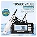 BIRAN Tester Conductivity Meter, Industrial Water Treatment Conductivity Mini Tester with Backlight
