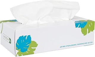 Naturezway Pro Facial Tissue (30 Pack) - Soft, Hypoallergenic, Lint-free - 120 Sheets Per Box, 2-ply Absorbency