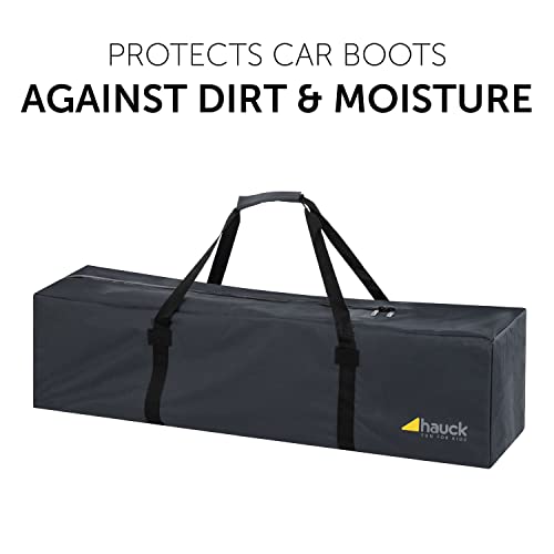 Hauck Kinderwagen Transporttasche Bag Me, 115 x 31 x 31 cm, Schirmbuggys Buggy Schutztasche für Auto, Flugzeug, Bahn, Schmutzabweisend, Wasserabweisend, mit Tragegurt (Schwarz)