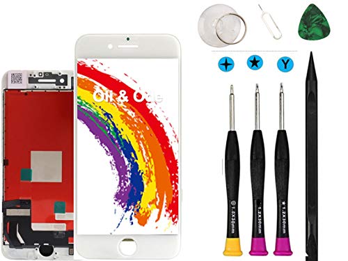 Compatible with iPhone 8 Plus Screen Replacement Oli & Ode LCD Digitizer Touch