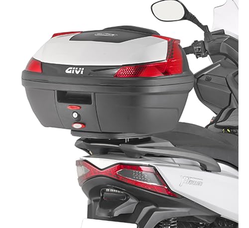 Top Case Givi E300NT2B Noir Tech 30L avec Support SR6108 pour Kymco X-Town