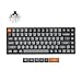 Produktbild Keychron K2 MAX Custom Wireless Mechanische Tastatur 2.4 GHz/Bluetooth/USB-C, Weiß LED, QMK/VIA Programmierbare Makros, PBT Keycaps, für Mac Windows, Super Brown Switch