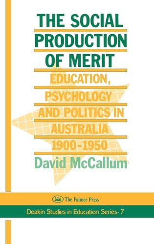 The Social Production Of Merit: Education, Psychology and Politics in Australia, 1900-1950 (Deakin Studies in Education Series, 7, Band 7) für 210,91 EUR (-22%) statt 271,80 EUR bei Amazon Bild: The Social Production Of Merit: Education, Psychology and Politics in Australia, 1900-1950 (Deakin Studies in Education Series, 7, Band 7) für 210,91 EUR (-22%) statt 271,80 EUR bei Amazon