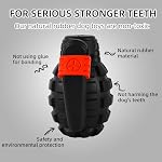 Indestructible Dog Toys for Aggressive Chewers - Large Dogs, Heavy Duty, Black