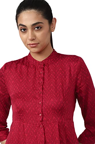 Image of Van Heusen Women's Polyester Modern Mid-Thigh Length Dress