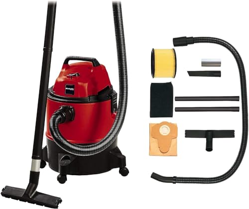 Einhell Aspirateur eaux et poussières TC-VC 1825 (1250 W, Cuve 25L, Livré avec Accessoires)