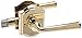 Baldwin PVFEDTAR003 Reserve Privacy Federal with Traditional Arch Rose, Lifetime Brass Finish