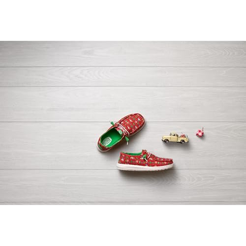 Image of HEYDUDE Women's Wendy Holiday Slip-On Loafers | Lightweight Comfortable Casual Shoes