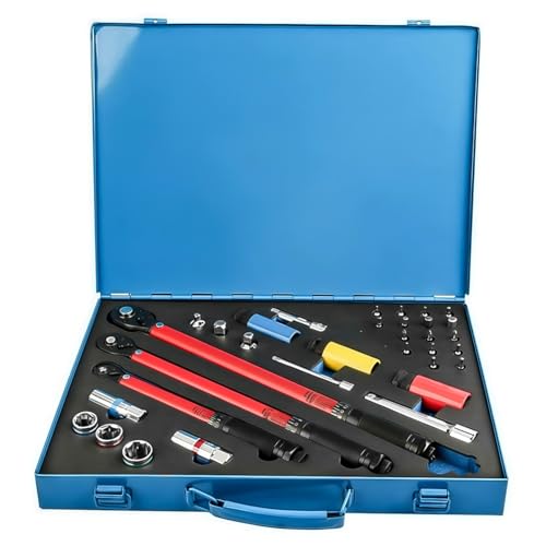 33 Pezzi Chiave Dinamometrica Set - con 72 Denti 1/2"(20-230Nm)