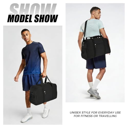 Image of Searock 45L Gym Bag for Men & Women with Shoe Compartment