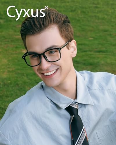 Image of Cyxus Blue Light Glasses Men Women Reduce Eye Strain UV400 Protection 8082