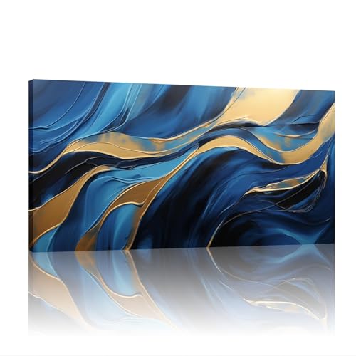 Décoration d'intérieur moderne avec tableau abstrait pour salon chaleureux