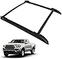 FINDAUTO Roof Rack Cross Bars Compatible with Toyota Tacoma Double Cab 2005-2021(Not Fit Access Cab), Aluminum OE Style Bolt-On Crossbar Rails with Extra Tie-Down Straps, 150lbs Capacity, 2 PC