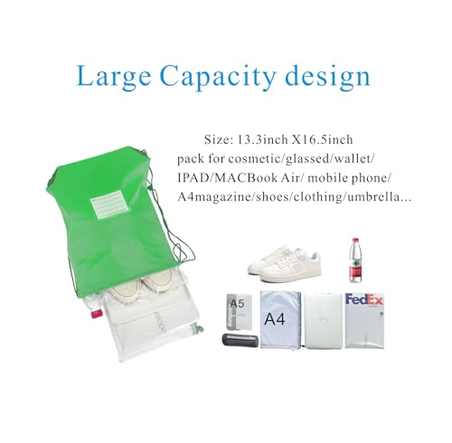 Drawstring Backpack Bulk 30 Packs Draw String Bags for Gym Sports Trip Pedestrianism Cinch Sack DIY for Women Men with Memo Card (10color multi color)4