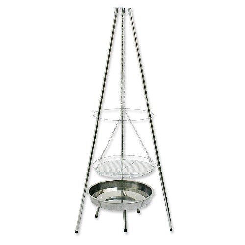 Preisvergleich Produktbild WAGNER Grill Dreibein Schwenkgrill Holzkohlegrill Edelstahl