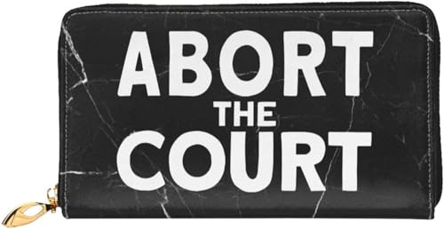 Abort The Court Wallet Card Bag