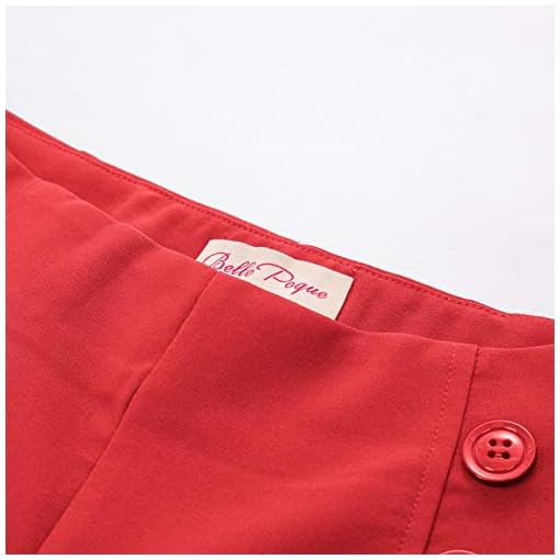 Women's High Waist Buttons Decorated Shorts - Image 5
