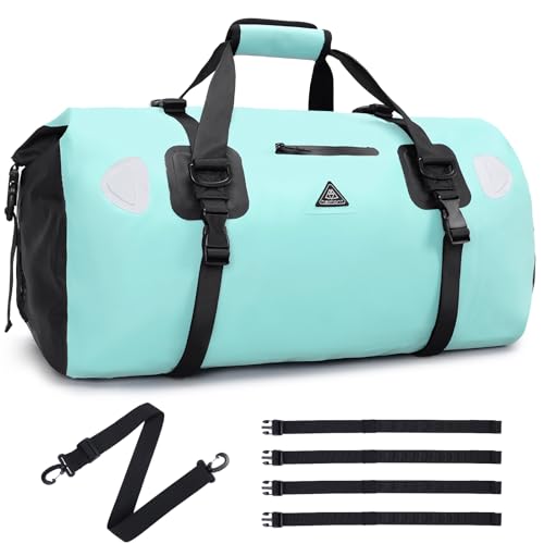 Sac étanche 50L avec sangles d'arrimage moto pour garder vos affaires au sec
