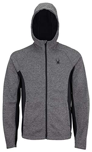 Spyder Men's Constant Full Zip Hooded Jacket, Color Options2