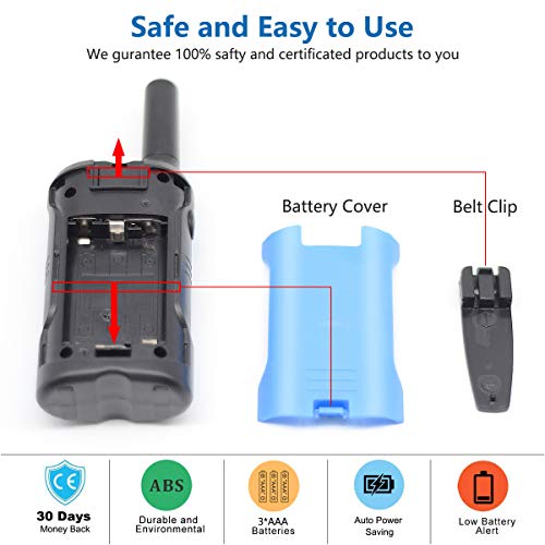 Kids Talks Toys for 3-12 Year Old Boys Girls Birthday Gift, 3 Miles Long Range for Outdoor Camping Game