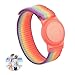 Airtags Cinturino per Orologio ​in Velcro Regolabile, GPS Bambini Antismarrimento Anti-Graffio Protettivo per ll Posizionamento Tracker