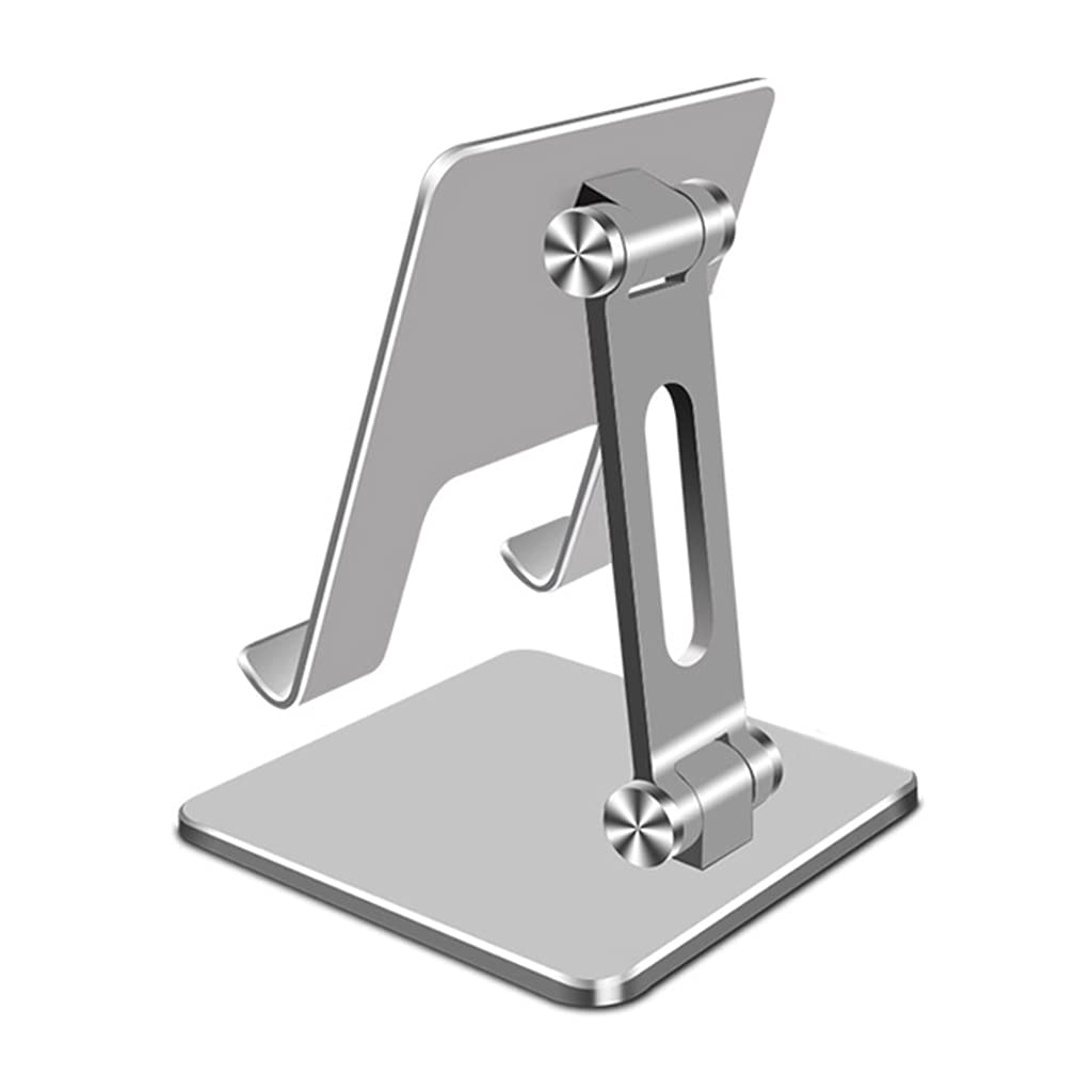Support De Téléphone Pliable Pour Bureau – Angle Réglable 0-150°, Antidérapant, Compatible Tous Smartphones Et Tablettes, Léger Et Portable