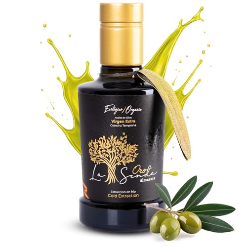 Almazara la Senda - Aceite de Oliva Virgen Extra | AOVE Gourmet Premium Picual & Cornicabra | Cosecha Temprana, Prensado en Frío | Regalo de España (250ml)