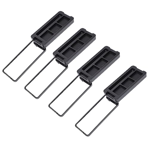 LALAFINA Lidschatten-Box Leer Lidschatten-Kompaktbox Mit Drei Gittern Make-Up-Paletten Für Augenbrauen-Rouge-Concealer (4 Stück)